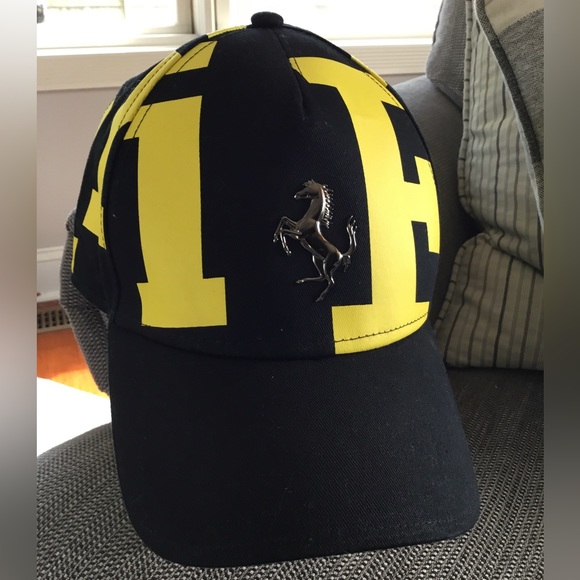 Ferrari Accessories Authentic Ferrari Cotton Twill Baseball Hat